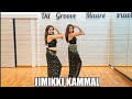 Jimikki Kammal dance cover || Manju &amp; Vaishali || Belly-fusion || Velipadinte Pusthakam