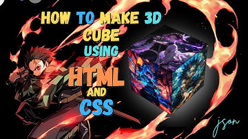 How to Create a 3D Cube Animation with HTML & CSS