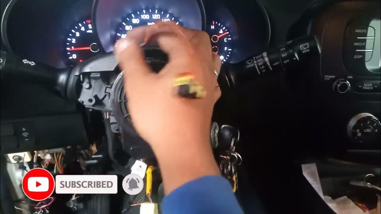 How to Remove clockspring Kia Soul Clockspring Repair .( Airbag,Horn