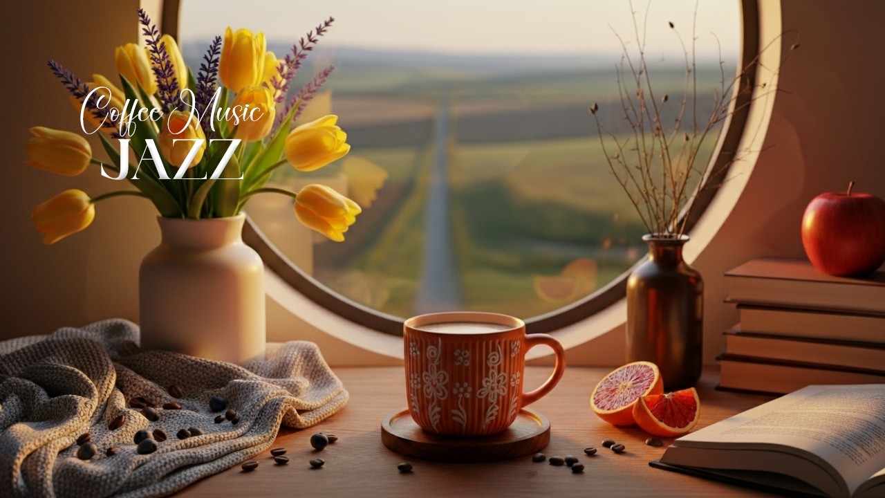 Gentle Winter Morning Jazz Cafe ☕Lightly January Jazz & Sweet Bossa Nova Piano for Good Mood