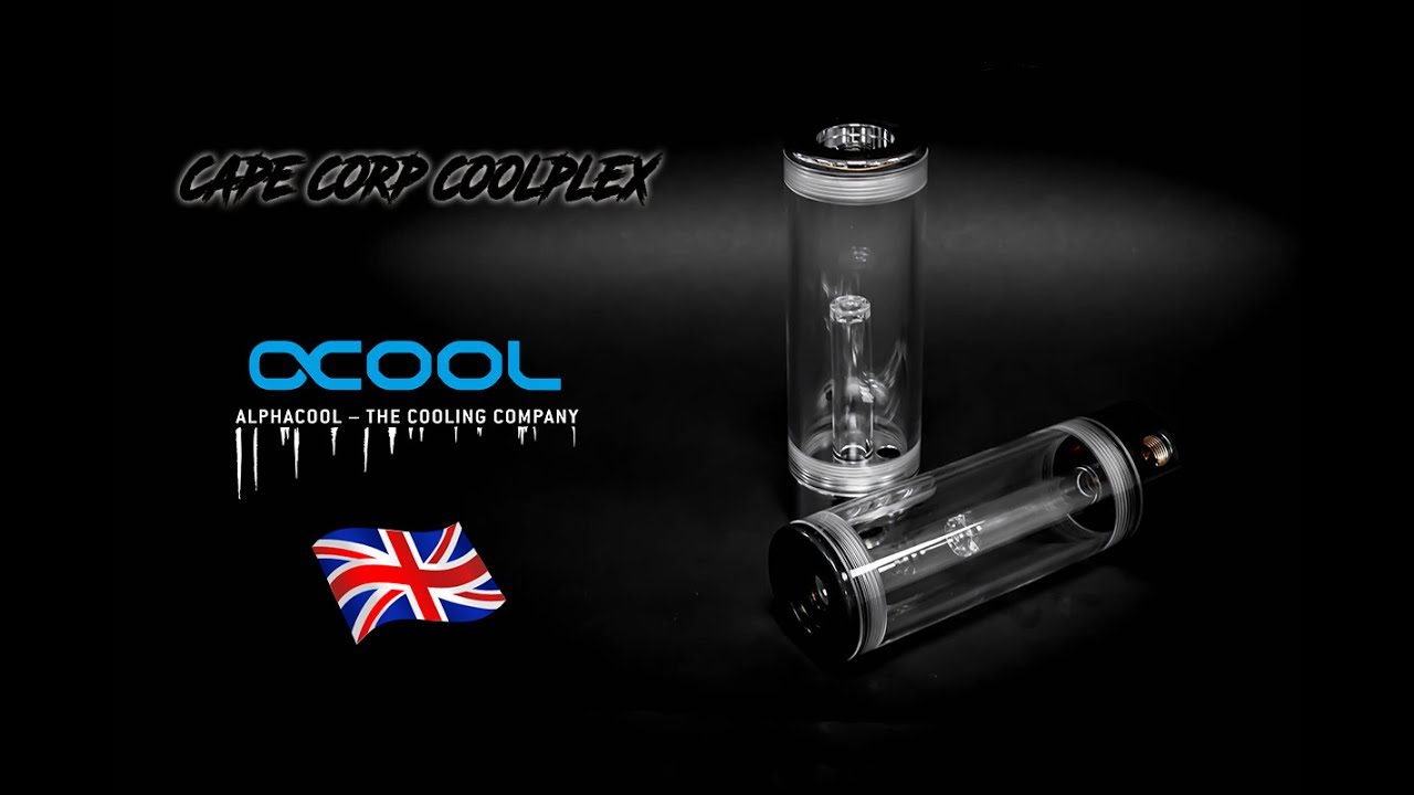 deep Black Water Cooling Reservoirs Alphacool 15267 Cape Corp Coolplex HF Metall 10