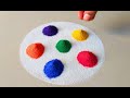 Easy and quick rangoli for new year | happy new year rangoli | Small multicolored kolam for festival