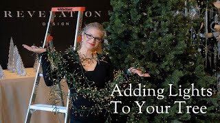 Adding Lights to Your Christmas Tree