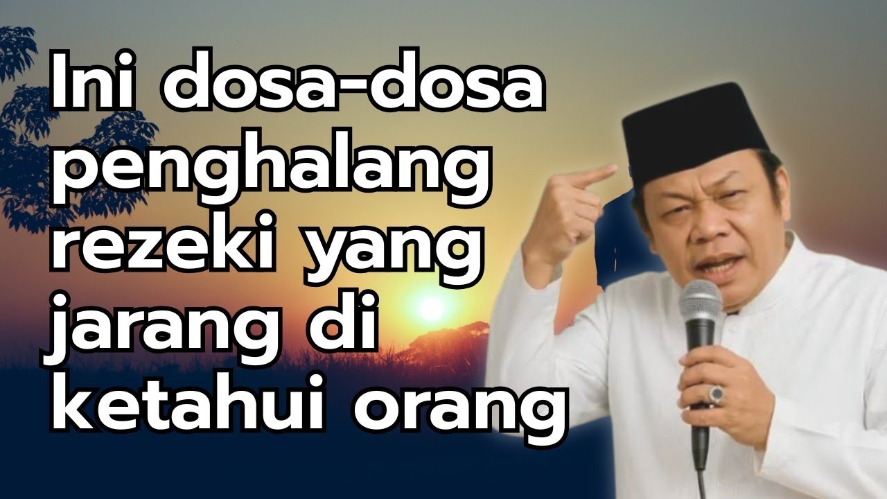 Tausiyah KH. ZAINUDDIN MZ || Hindari dosa-dosa ini jika ingin rizekimu selalu mengalir