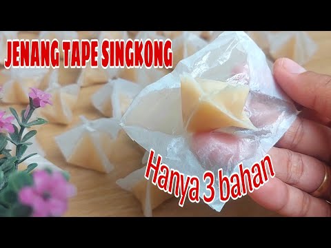 Cara Membuat Manisan Tape Singkong