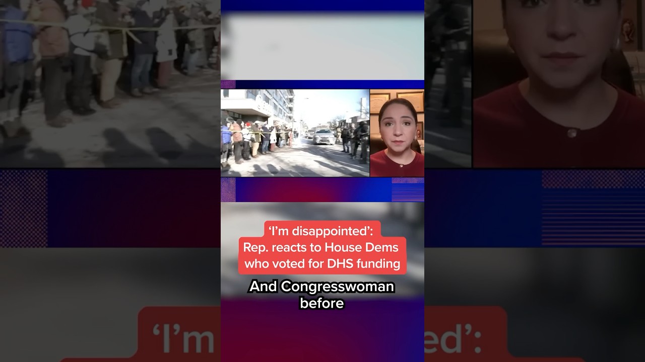 'I'm disappointed': Rep. reacts to House Dems who voted for DHS funding
