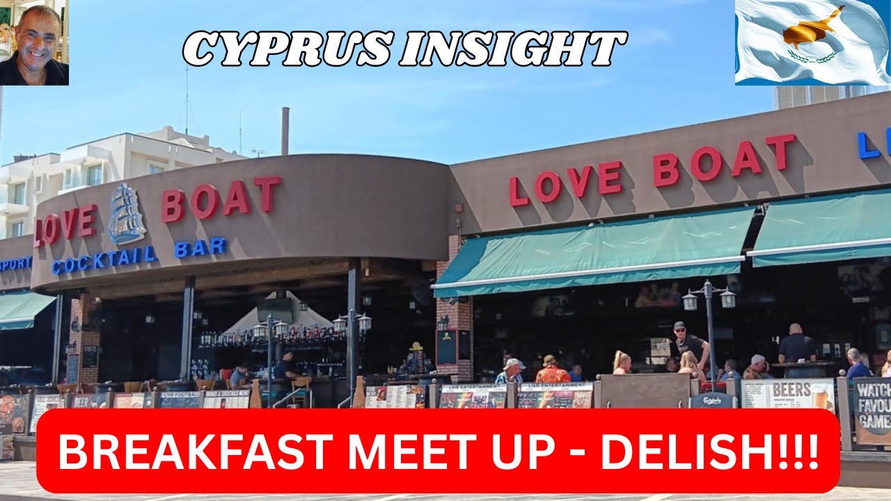 Love Boat Protaras Cyprus - Viewer Meet Up Breakfast 28th April.