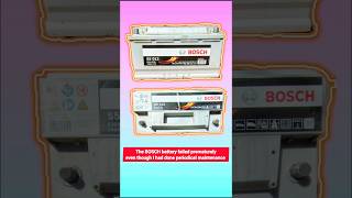 BOSCH battery failed! #realfacts #shorts
