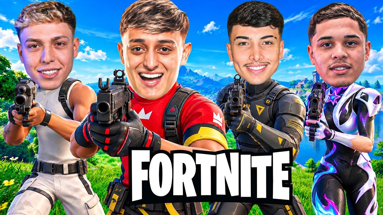 DONA MONTOU O SQUAD MAIS PATETA DO FORTNITE! NÃO DEU PRA LEVAR A SÉRIO! 🤣