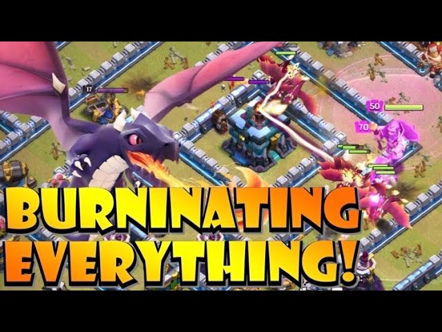 DRAGONS are now UNSTOPPABLE! Town Hall 13 Level 8 Dragon Attacks (Clash of  Clans) 