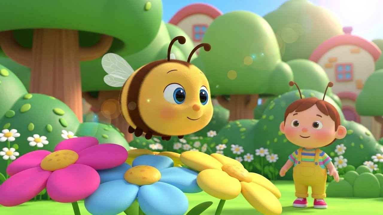 Minecraft Baby Bee Lost the Honey Trail | Nursery Rhymes for Kids & Baby Songs