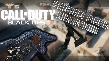 Random Combat Axe Final Killcam | Black Ops III
