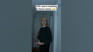 Thumbnail of Horror movie trailers be like #shorts #funny #comedy