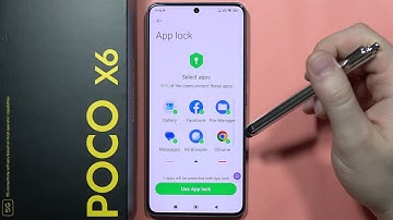 POCO X6: Lock Apps - Set Password for Applications #howtodevices