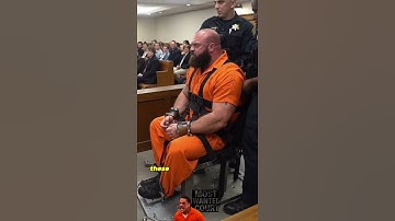 Inmate Loses Control After Judge Warns Him About His Behavior #shorts