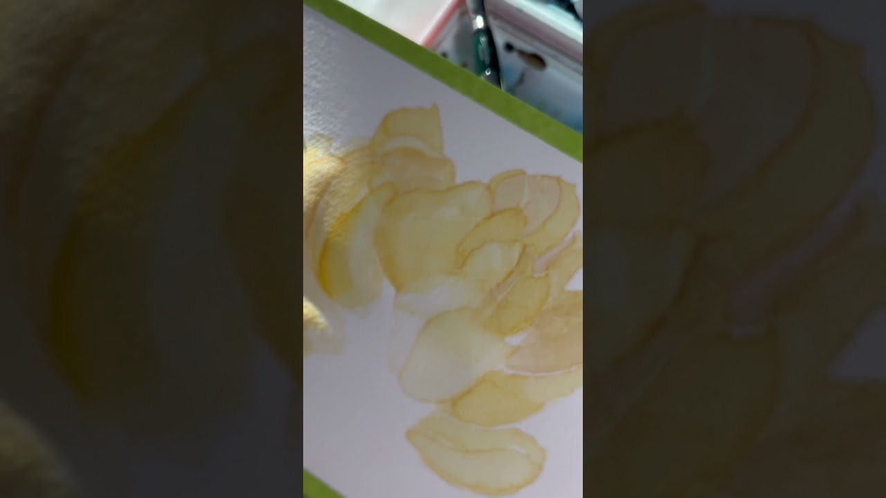 Satisfying Watercolor flowers in transparent layers