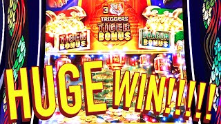 THE AWESOME Tiger and Dragon Multiplier SLOTS!!!!