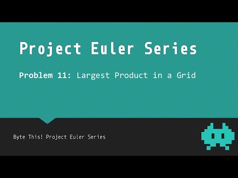 #11: Largest Product