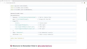 Selenium BDD Cucumber Step Definition file full detailed Explained