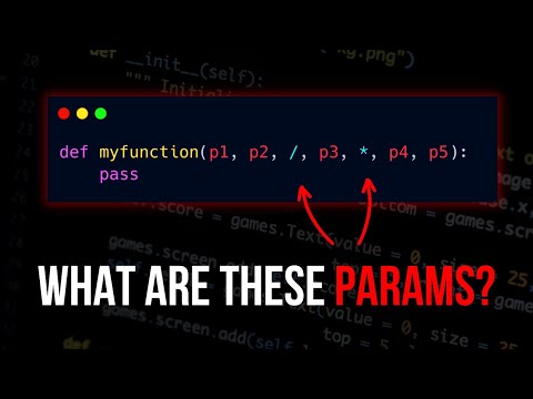 What Are * and / Parameters in Python Functions?