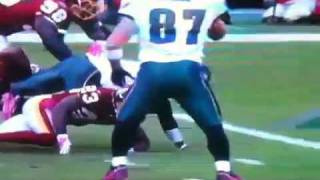 Michael vick injured vs Redskins