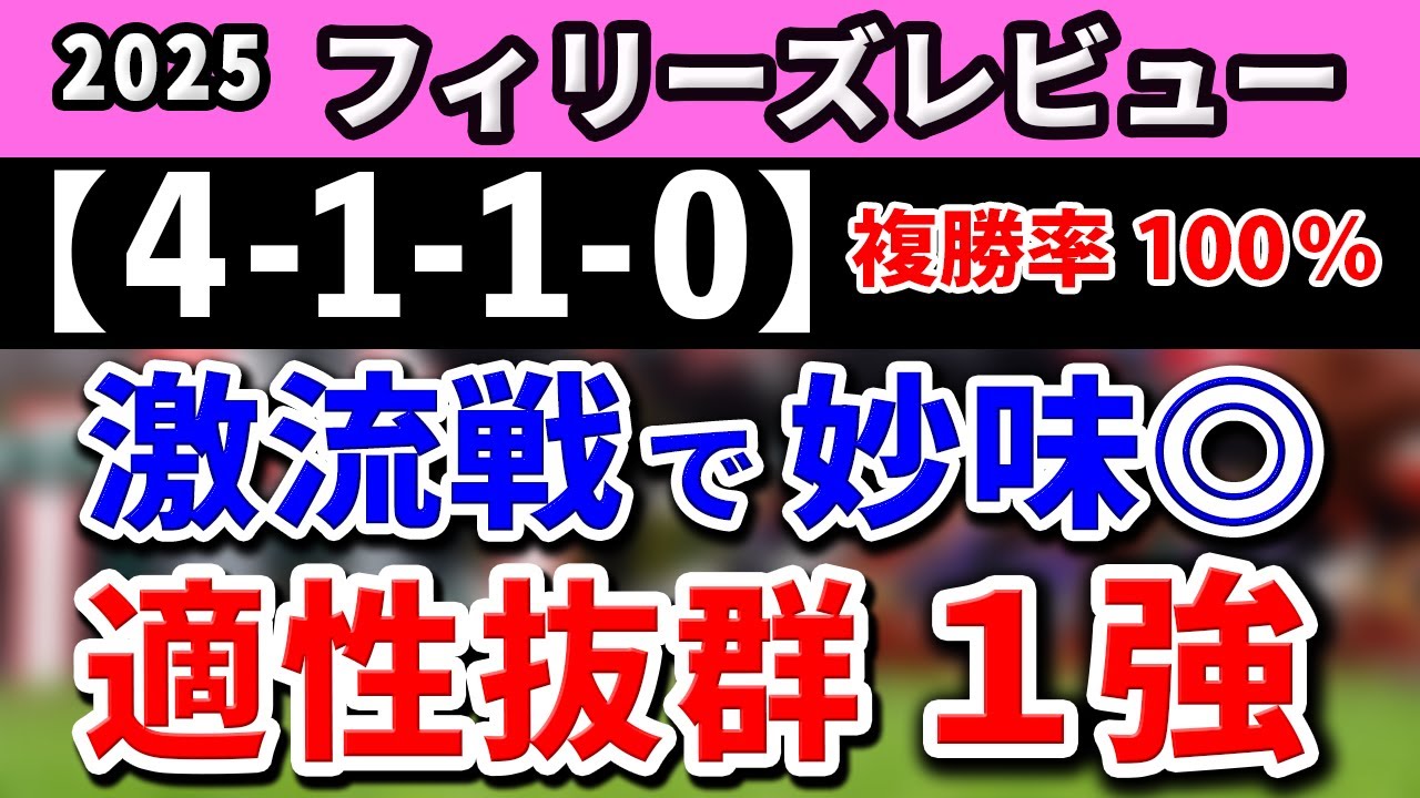 フィリーズレビュー2025【鉄板◎注目馬⇒複勝率100%(4-1-1-0)】短距離馬参戦でハイペース必至!適性抜群の1強はコレ!&最終追い切りBEST3発表!