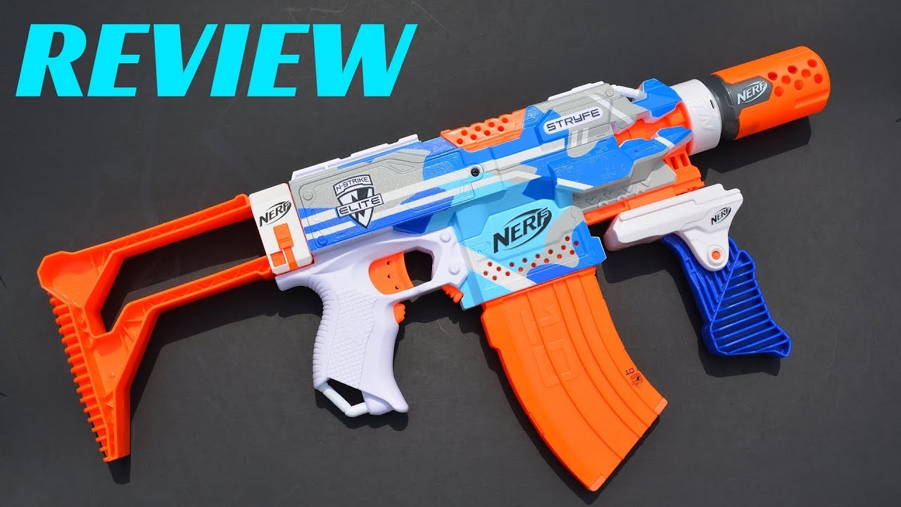[REVIEW] NERF Battle Camo STRYFE (with Unboxing and Firing Test) - YouTube