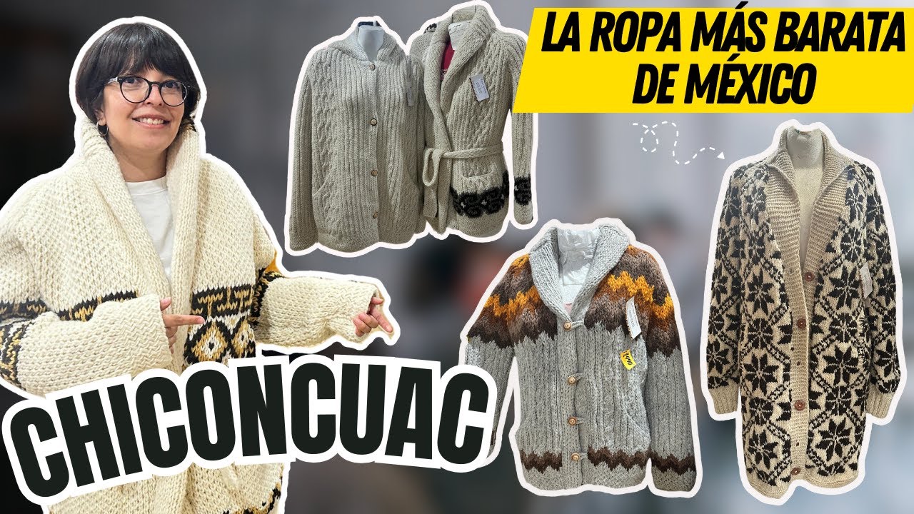 CHICONCUAC - La ROPA más BARATA de MÉXICO