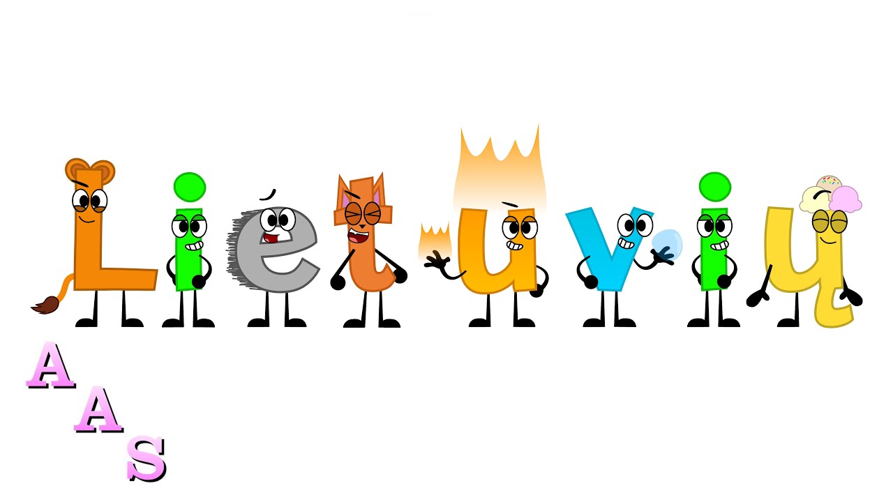 Lithuanian Alphabet Song / Lietuviškos abėcėlės daina