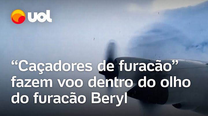 Beryl: Cientistas fazem voo dentro do olho do furacão que atinge o Caribe; veja vídeo