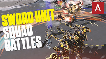 War Robots - Sword Unit Squad Battles! WR Sword Unit Gameplay