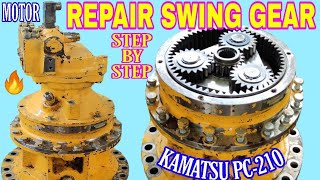 Swing Drive Repaire ii Excavator Kamatsu Pc-210 ii स्विंग ड्राइव सील चेंज🔥Mechanic Gyaan🔥 screenshot 2