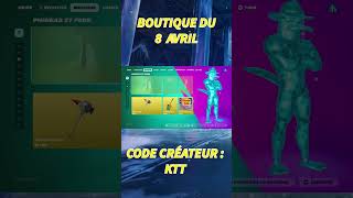 Boutique du 8 Avril 2026 ! Retour des skin Nike ! #fortnite #fortniteshorts