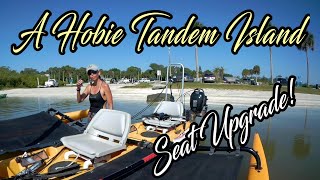 My Hobie Tandem Island Budget DIY Seat Upgrade - Florida Fish Hunter