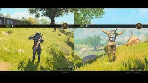 Cod Bo4 Blackout splitscreen win ps4