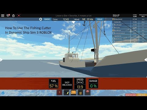 How To Catch Fish In Dynamic Ship Sim 3 Youtube - update dynamic ship simulator iii roblox