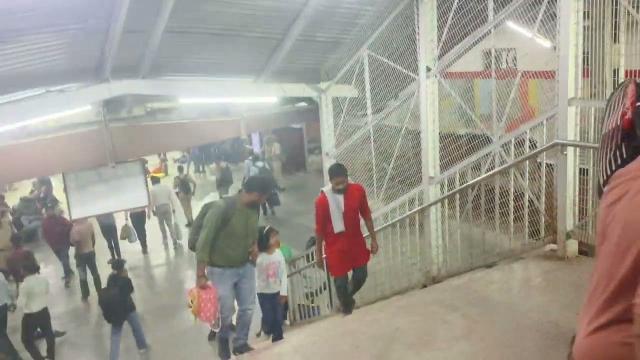 Railway Station Par Bandaro Ne Rok Diya Rasta Railway Suraksha Karmiyo Ne Bandaro Ko Bhagaya