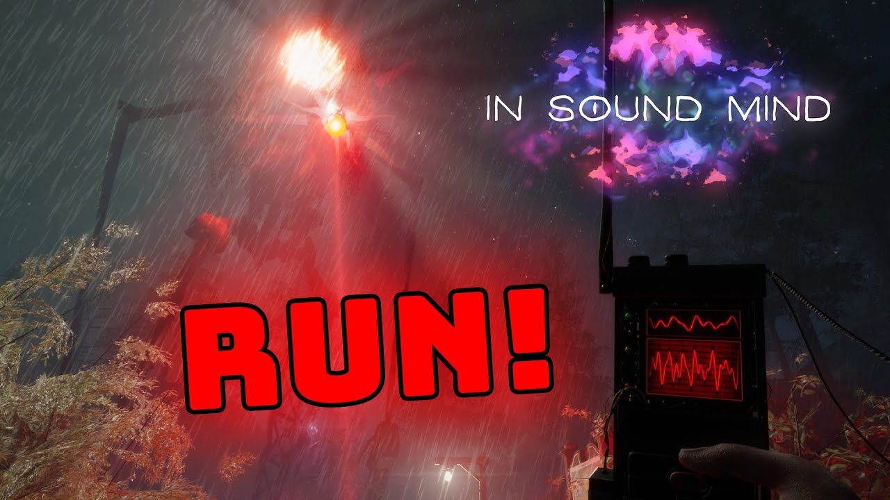 GIANT ROBOTS NOW! What is this game? | In Sound Mind Part 8 (Lucas Tape 1)