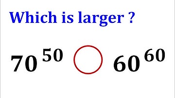 Math Olympiad Problem, which is larger?