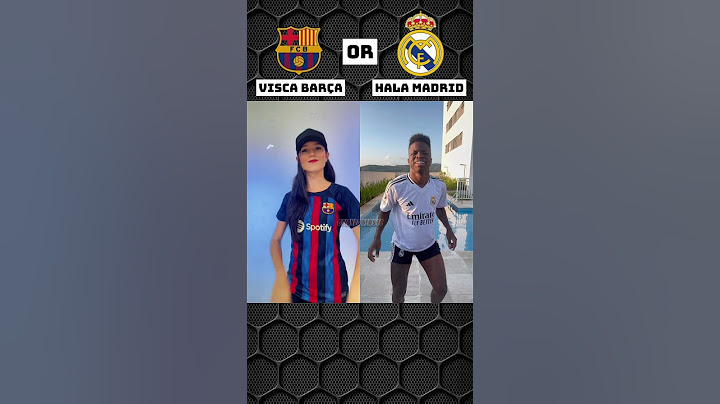 VISCA BARÇA or HALA MADRID | Prt. 56  #shorts #dance #music #halamadrid #viscabarça #laliga