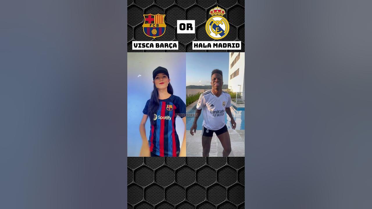 VISCA BARÇA or HALA MADRID | Prt. 56  #shorts #dance #music #halamadrid #viscabarça #laliga