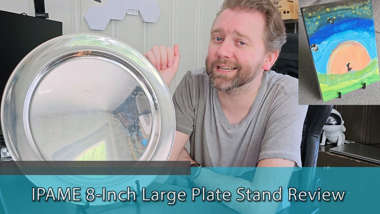 IPAME 8 Inch Large Plate Stands Review 