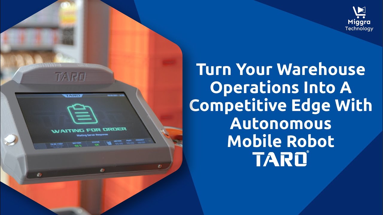 Turn your warehouse operations into a competitive edge with Autonomous Mobile Robot TARO®