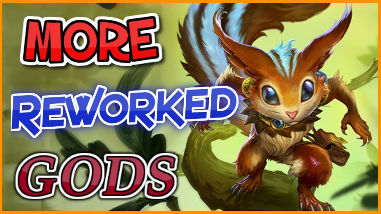 Smite - 3 MORE Reworked Gods And Their Old Abilities