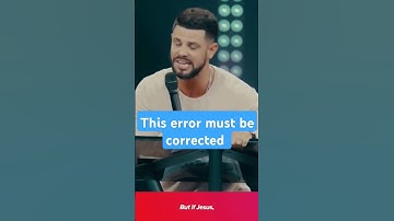 This error must be corrected #stevefurtick #lovestory #Jesus #christ #shorts #video #spirituality