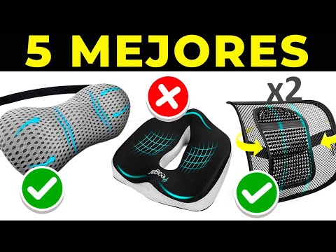 😮 Los 5 MEJORES COJINES LUMBARES 2025 | Mejores COJINES Para DOLOR de ESPALDA