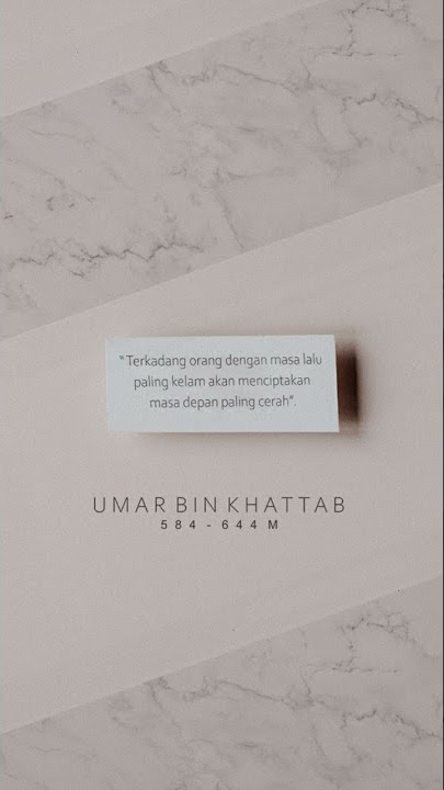 QUOTE UMAR BIN KHATTAB || STORY WA 30 DETIK || Kesabaran