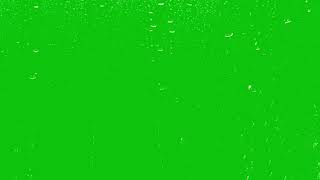كرومات قطرات المطر المتساقطة شاشة خضراء Rain Falling Green Screen  Water Drops On Screen Effects