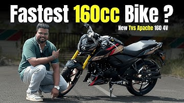 🏁 Really the Fastest 160cc Bike? | TVS Apache 160 4V Tamil Review
