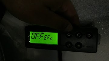 How to change set point high and set the evap fans to continous run